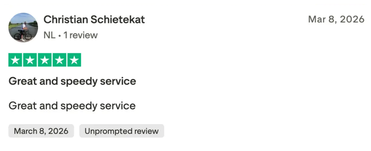 Trustpilot klantbeoordeling 1 voor OMNIPTV